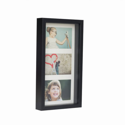 BD art 3D dyb billedramme 18x35 cm sort 1 stk.