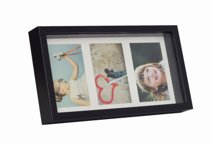 BD art 3D dyb billedramme 18x35 cm sort 1 stk.