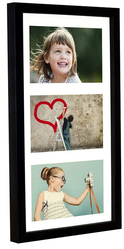 BD art galeria billedramme 13x18 cm sort med passepartout, 1 stk.