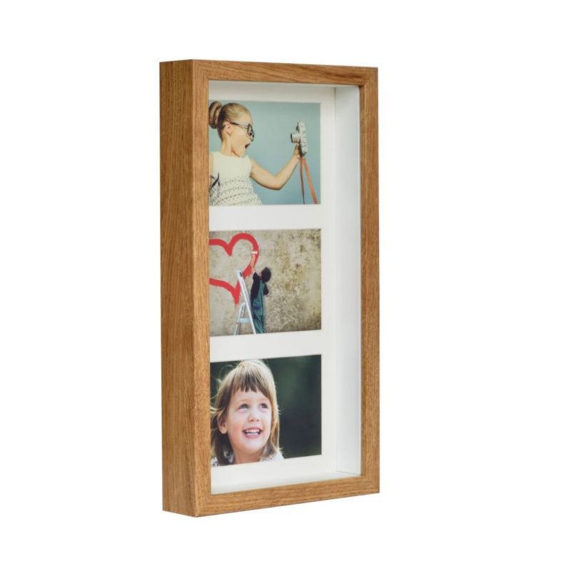 BD art Galeria 3D dyb billedramme i eg 18x35 cm brun, 1 stk.