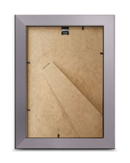 Hekla fotoramme 10x15 cm MDF A6 sølv stående 1 stk.