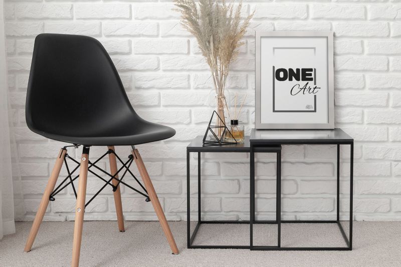 Hekla kvadratisk billedramme 30x30 MDF hvid 1 stk.