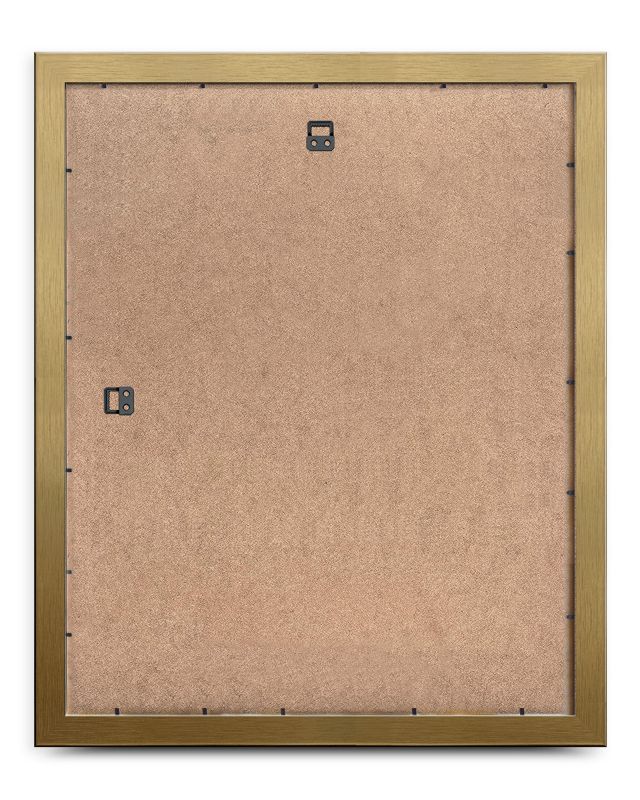 Hekla kvadratisk billedramme 30x30 MDF guld 1 stk.