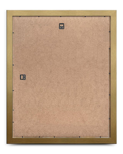 Hekla kvadratisk billedramme 30x30 MDF guld 1 stk.