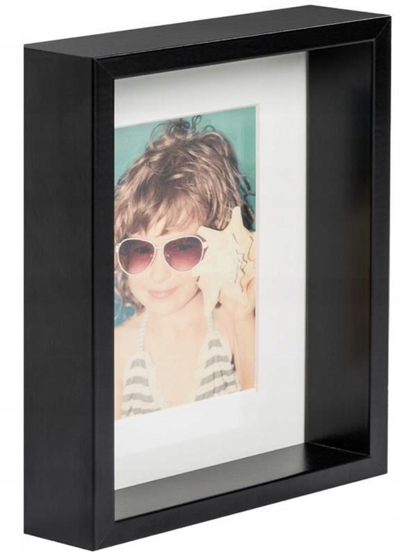 Matkam BOX billedramme 20x25 cm sort, 1 stk.