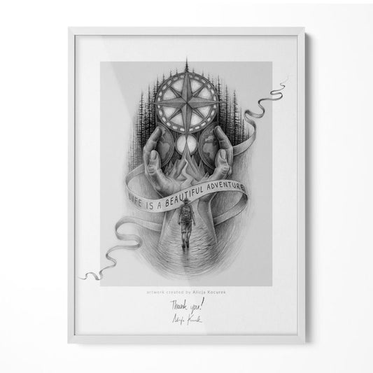 Hvid Tulup billedramme 60 x 80 cm, 1 stk.