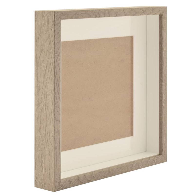 3D-fotoramme BD art Box Dybe Trøffel Eg 28x28 cm 1 stk.
