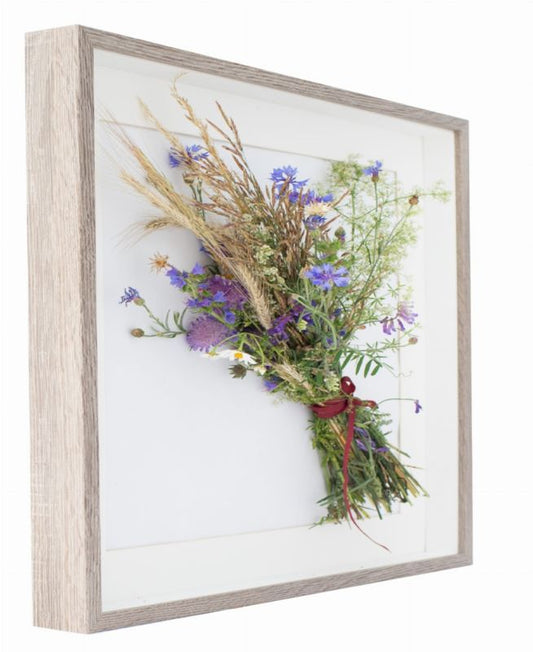 3D billedramme BD art Box dyb i truffel-eg 50x50 cm, 1 stk.
