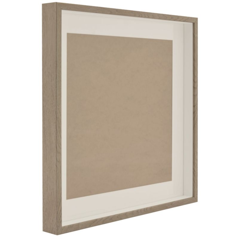 3D billedramme BD art Box dyb i truffel-eg 50x50 cm, 1 stk.
