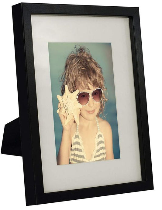 BD art fotoramme 20x25 cm med passepartout 13x18 cm sort 1 stk.