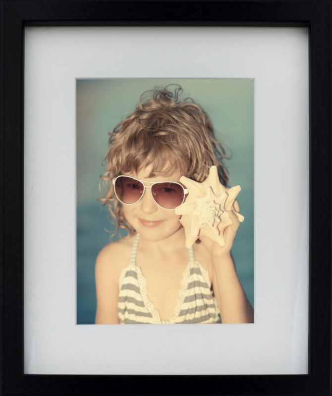 BD art fotoramme 20x25 cm med passepartout 13x18 cm sort 1 stk.