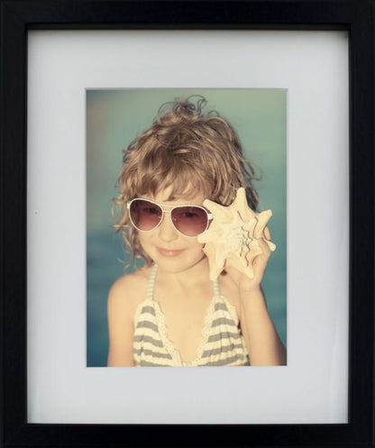 BD art fotoramme 20x25 cm med passepartout 13x18 cm sort 1 stk.