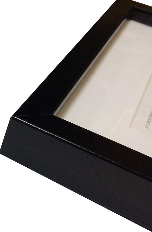 BD art fotoramme 20x25 cm med passepartout 13x18 cm sort 1 stk.