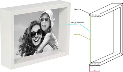 BD art dyb billedramme 20x25 cm hvid 1 stk.