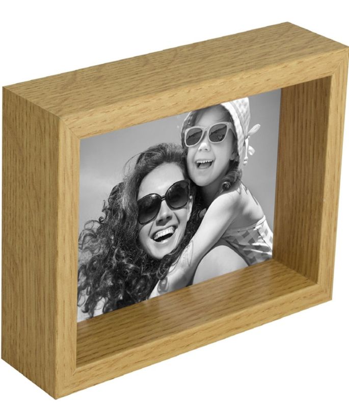 BD art dyb billedramme 20x25 cm i eg, brun, 1 stk.