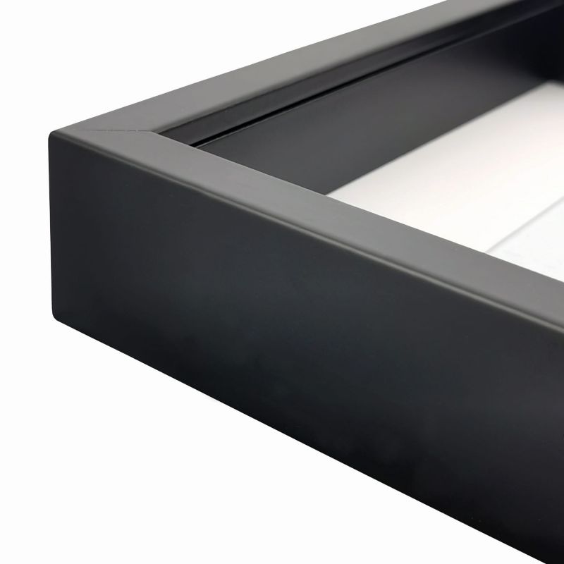 BD art 3D box dyb billedramme i sort, 1 stk. 25 x 25 cm