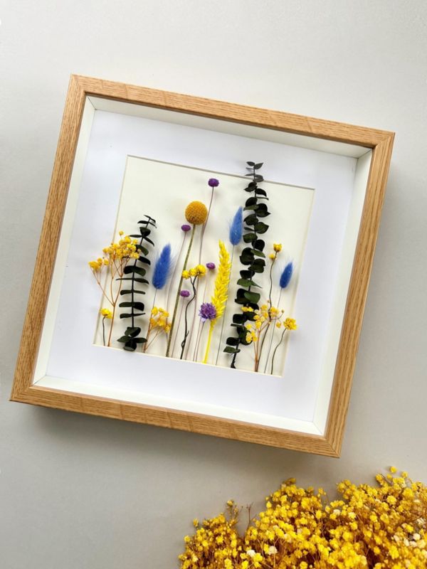 BD art 3D Shadow Box dyb ramme 23x23 cm brun 1 stk.