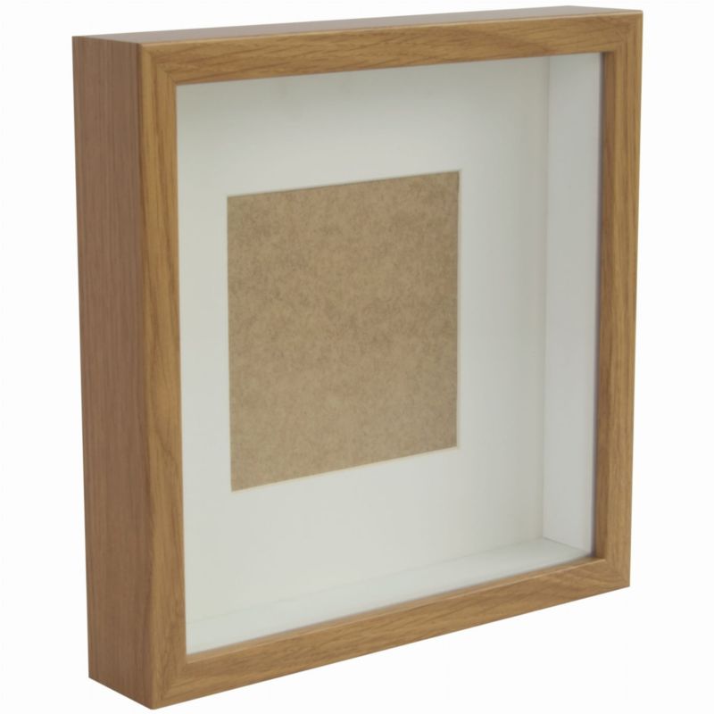 BD art 3D Shadow Box dyb ramme 23x23 cm brun 1 stk.