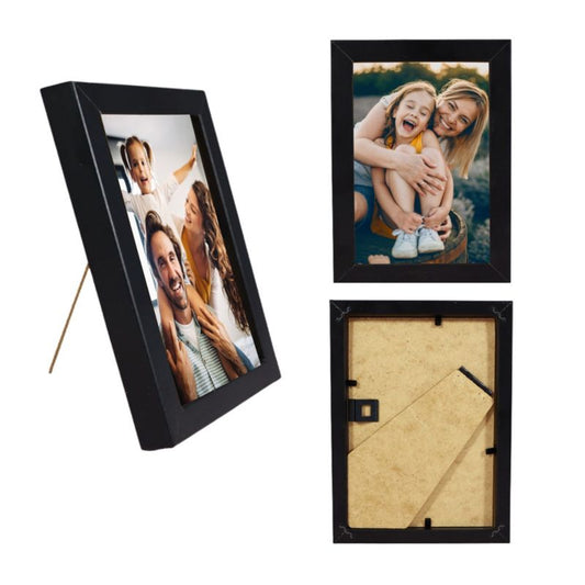 BD art Basic fotoramme 10x15 cm sort MDF 1 stk.
