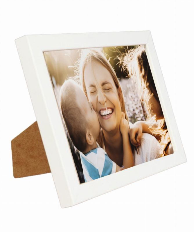 BD art Basic billedramme 13x18 cm hvid MDF 1 stk.