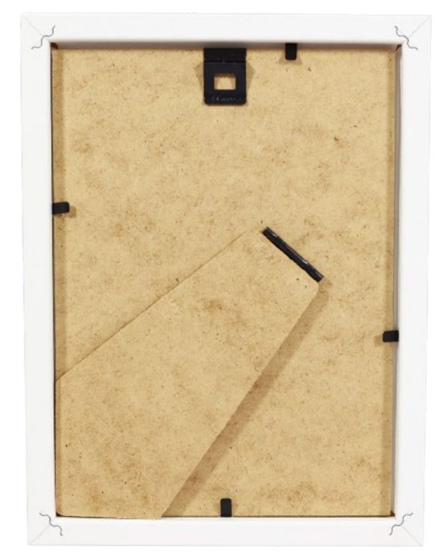 BD art Basic billedramme 13x18 cm hvid MDF 1 stk.