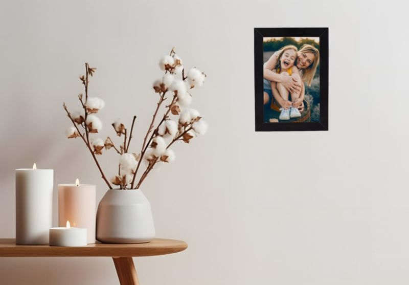 BD art Basic billedramme 13x18 cm sort MDF 1 stk.