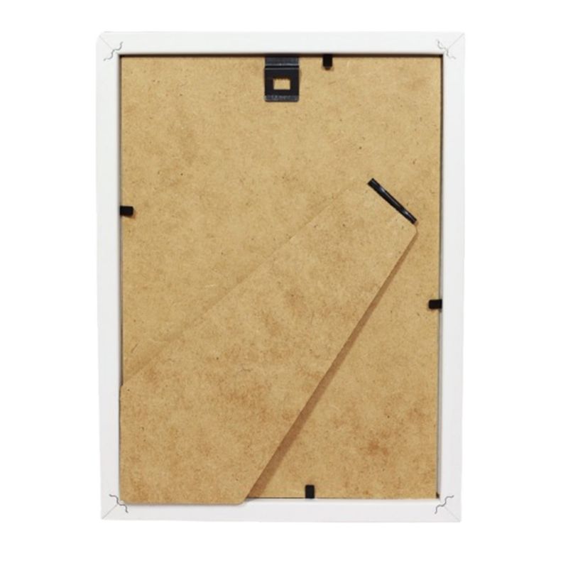 BD art Basic billedramme 15x21 cm med passepartout 13x18 cm, hvid, 1 stk.