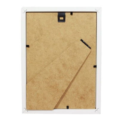 BD art Basic billedramme 15x21 cm med passepartout 13x18 cm, hvid, 1 stk.