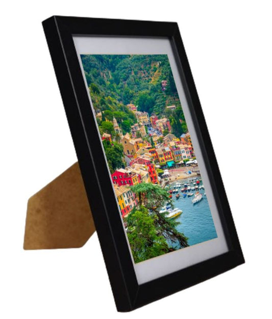 BD art Basic billedramme 15x21 cm med passepartout 13x18 cm, sort, 1 stk.