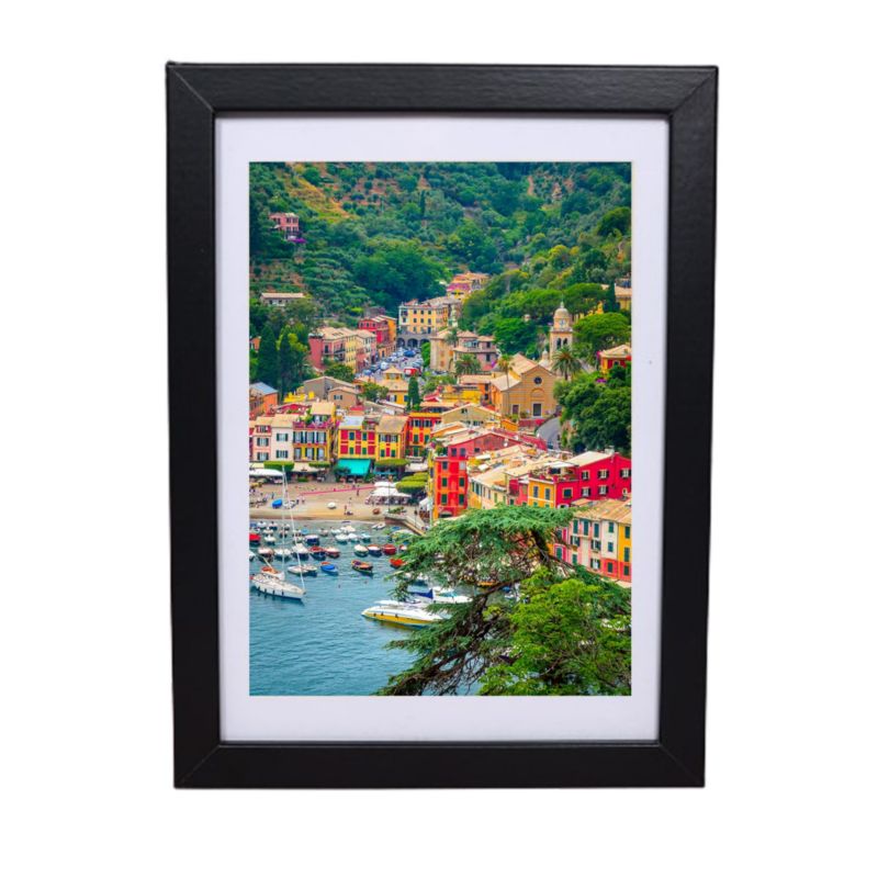 BD art Basic billedramme 15x21 cm med passepartout 13x18 cm, sort, 1 stk.