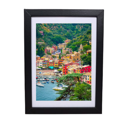 BD art Basic billedramme 15x21 cm med passepartout 13x18 cm, sort, 1 stk.