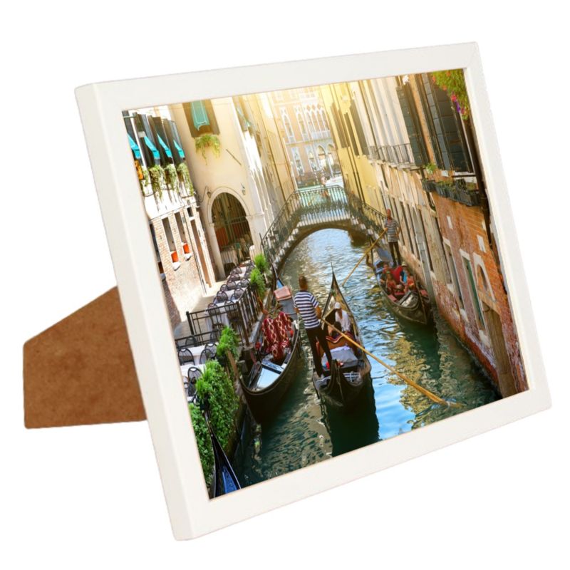 BD art Basic billedramme 20x25 cm hvid MDF 1 stk.