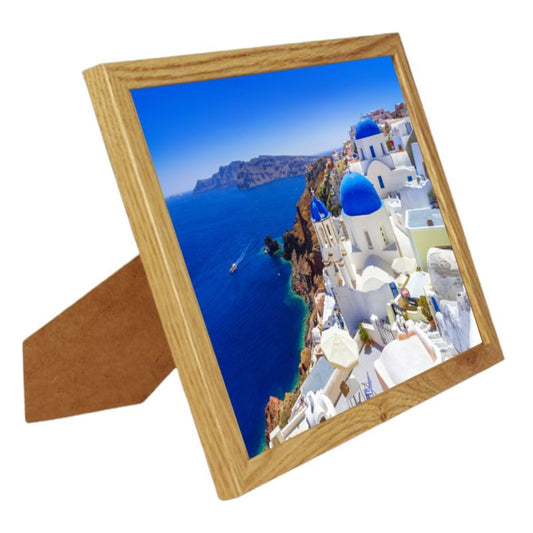 BD art Basic billedramme 20x25 cm i egetræ MDF plexiglas brun 1 stk.