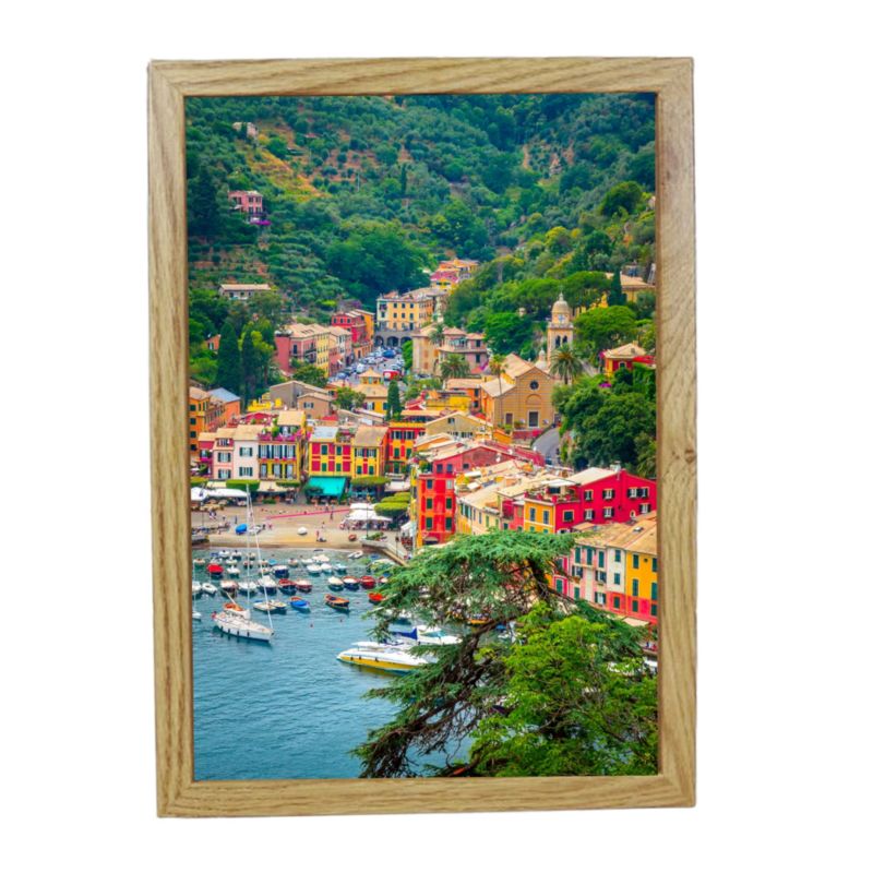 BD art Basic billedramme 20x25 cm i egetræ MDF plexiglas brun 1 stk.