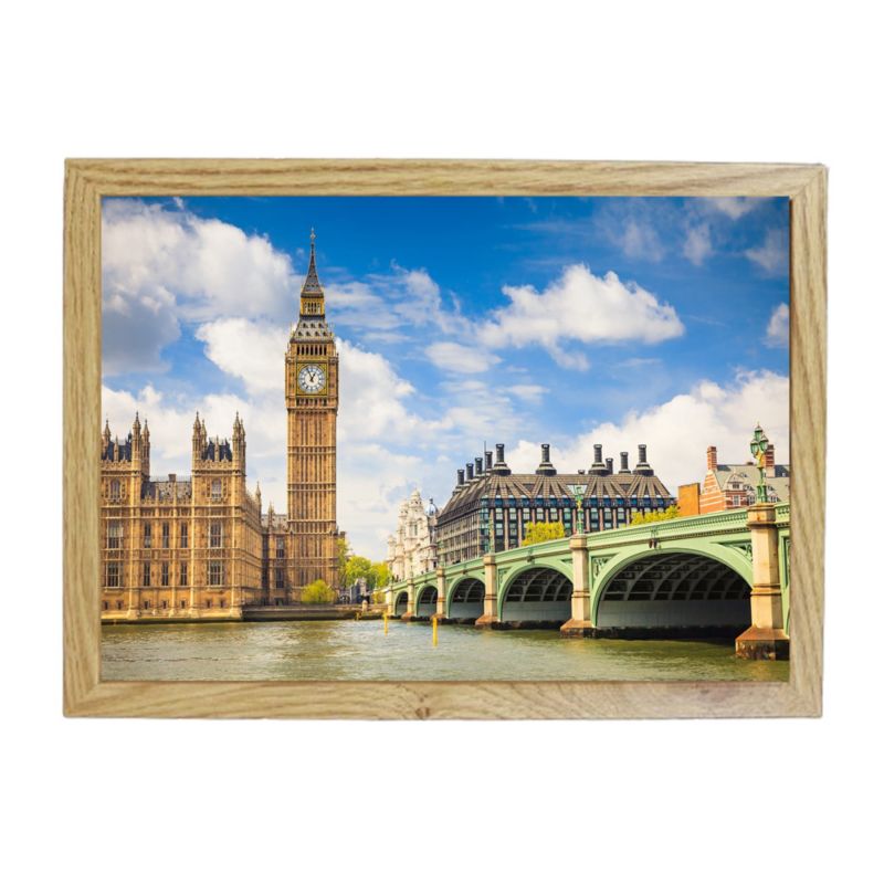 BD art Basic billedramme 20x25 cm i egetræ MDF plexiglas brun 1 stk.