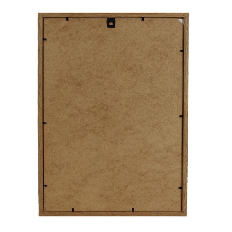 BD art Basic billedramme 29,7x42 A3 i egetræ MDF med plexiglas, brun, 1 stk.