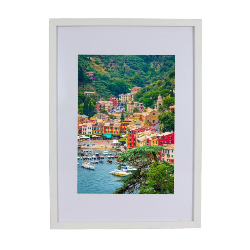 BD art Basic billedramme 30x40 med passepartout hvid 1 stk.