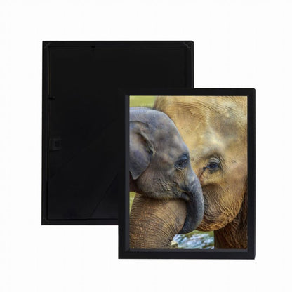 BD art Box dyb sort billedramme 21x30 cm A4 med passepartout, 1 stk.