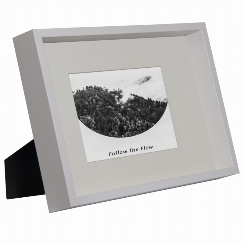 BD art Box dyb billedramme 21x30 cm med passepartout hvid 1 stk.