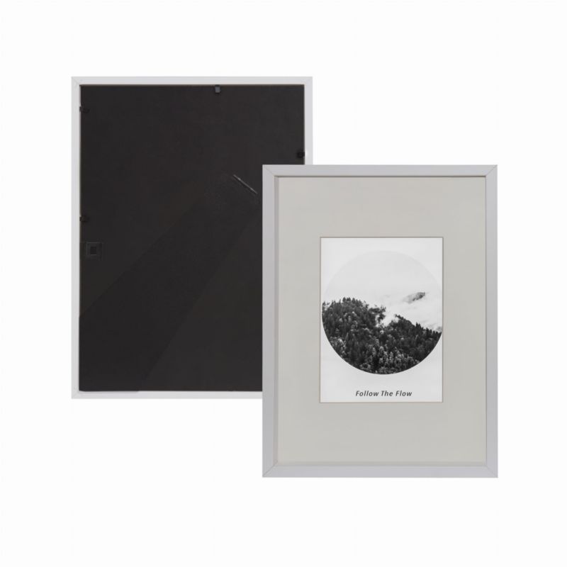 BD art Box dyb billedramme 21x30 cm med passepartout hvid 1 stk.