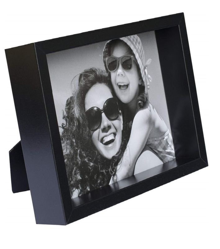 BD art dyb billedramme 20x25 med passepartout 13x18 sort 1 stk.