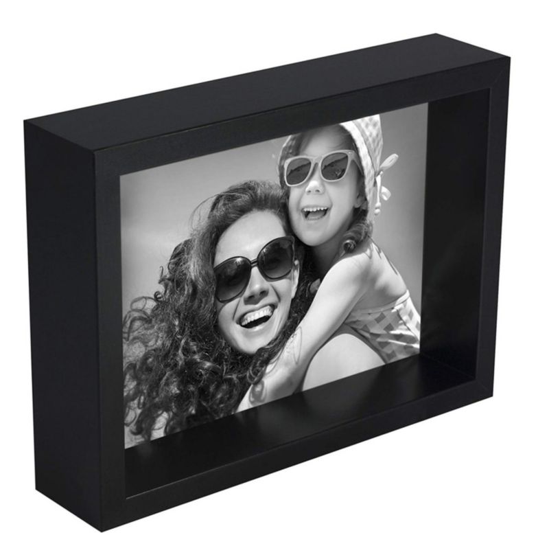 BD art dyb billedramme 20x25 med passepartout 13x18 sort 1 stk.