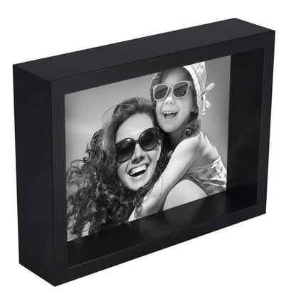 BD art dyb billedramme 20x25 med passepartout 13x18 sort 1 stk.