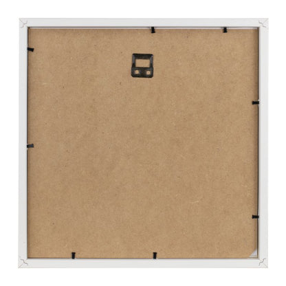 BD art kvadratisk billedramme 30x30 cm hvid 1 stk.