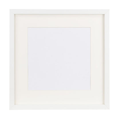 BD art kvadratisk billedramme 30x30 cm hvid 1 stk.