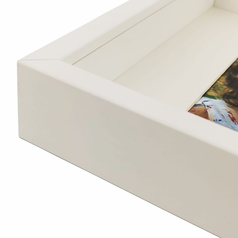BD art Shadow Box dyb billedramme 20x25 cm hvid 1 stk.