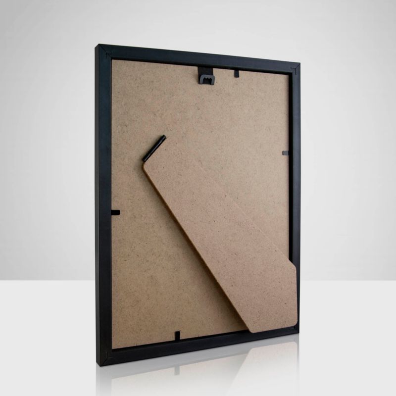 Billedramme 13 x 18 cm blank sort