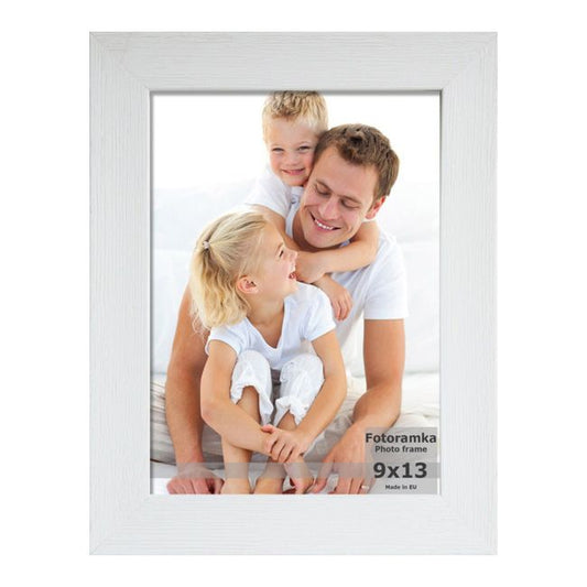 Hvid billedramme 15 x 21 cm