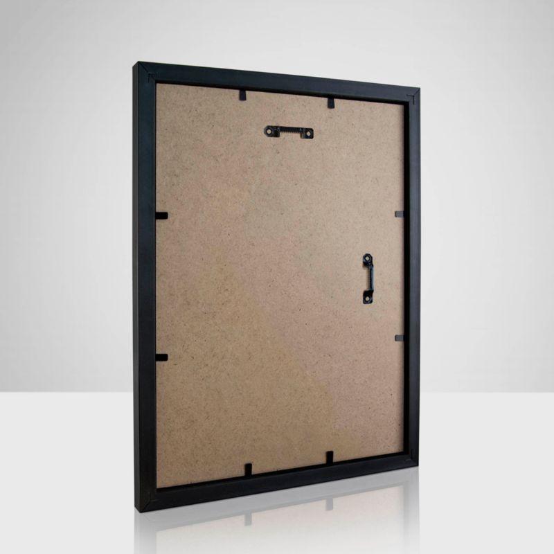 Sort billedramme 21 x 30 cm med blank overflade