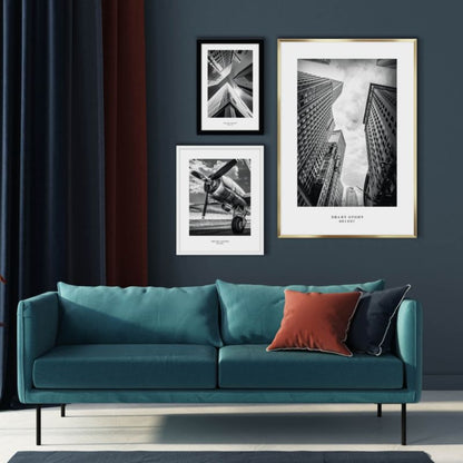 Floryda billedramme 70 x 100 cm i guld